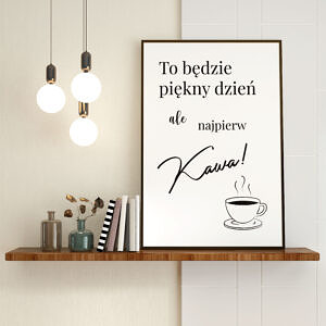 Plakat Kawa